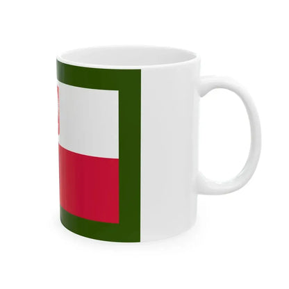 POL Border Guard flag (Poland) White Coffee Mug - Go Mug Yourself