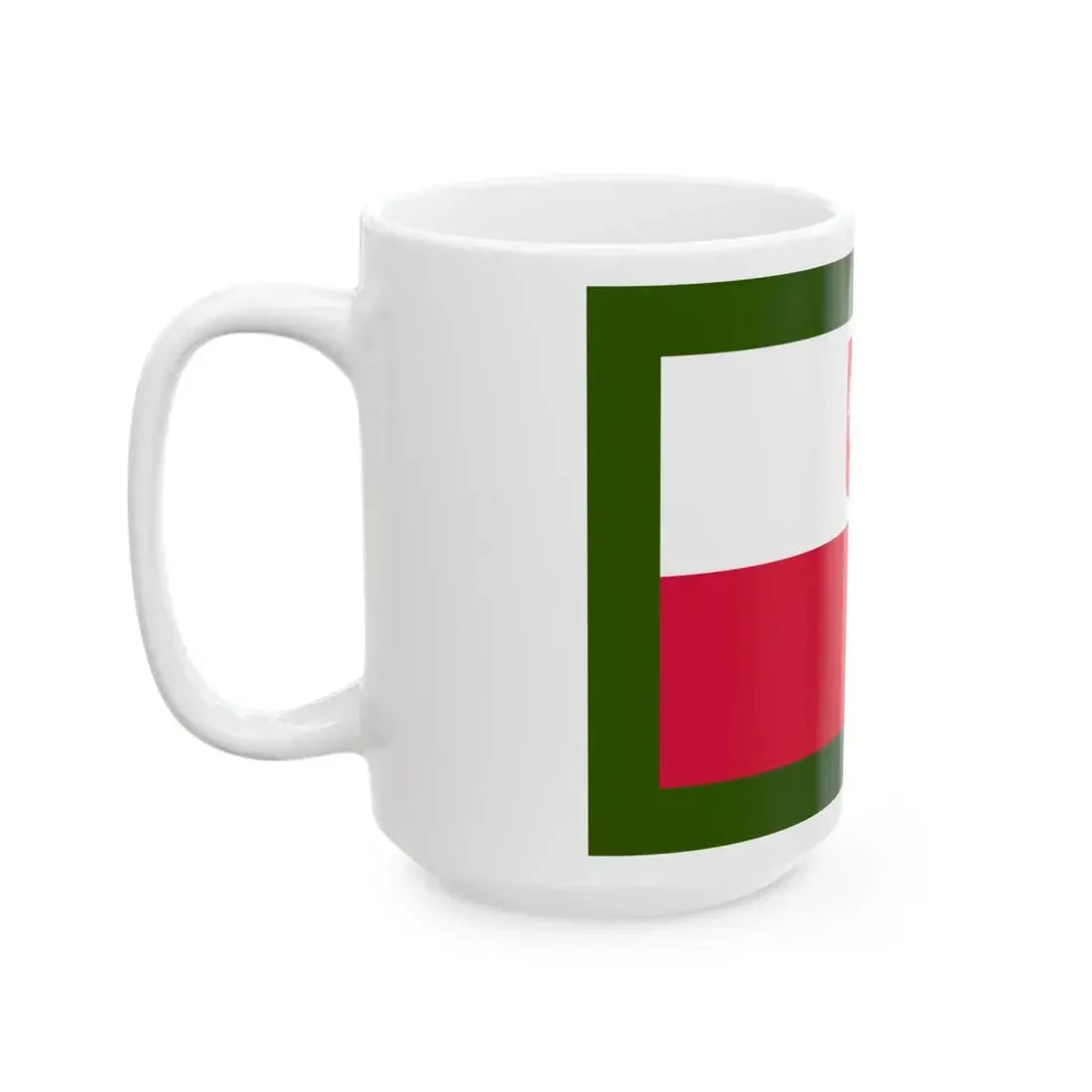 POL Border Guard flag (Poland) White Coffee Mug - Go Mug Yourself