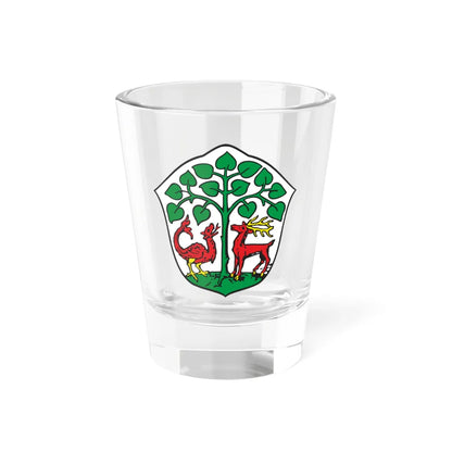 POL Braniewo COA old (Poland) (Coat of Arms) Shot Glass 1.5oz 1.5oz - Go Mug Yourself