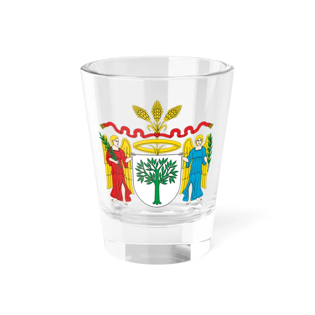 POL Braniewo COA (Poland) (Coat of Arms) Shot Glass 1.5oz 1.5oz - Go Mug Yourself