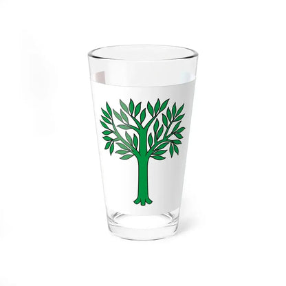 POL Braniewo flag (Poland) Pint Glass 16oz 16oz - Go Mug Yourself