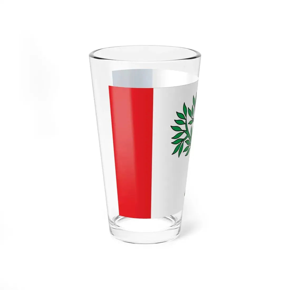POL Braniewo flag (Poland) Pint Glass 16oz - Go Mug Yourself