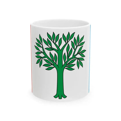 POL Braniewo flag (Poland) White Coffee Mug 11oz - Go Mug Yourself