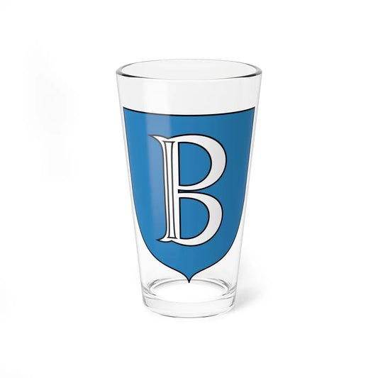POL Brdów COA (Poland) (Coat of Arms) Pint Glass 16oz 16oz - Go Mug Yourself