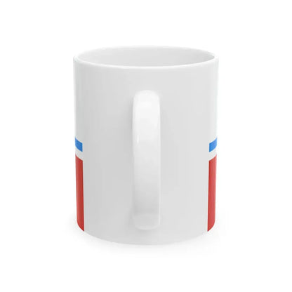 POL Brodnica flag (Poland) White Coffee Mug - Go Mug Yourself