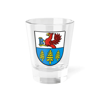 POL Brusy COA (Poland) (Coat of Arms) Shot Glass 1.5oz 1.5oz - Go Mug Yourself