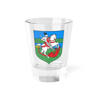 POL Brzeg Dolny COA (Poland) (Coat of Arms) Shot Glass 1.5oz 1.5oz - Go Mug Yourself