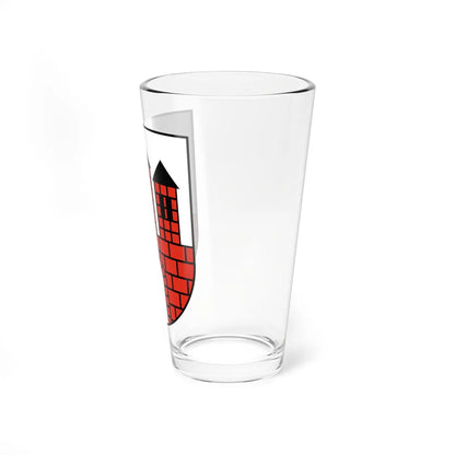 POL Brzeziny COA (Poland) (Coat of Arms) Pint Glass 16oz - Go Mug Yourself