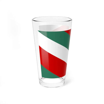 POL Brzeziny flag (Poland) Pint Glass 16oz - Go Mug Yourself