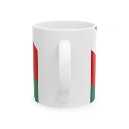 POL Brzeziny flag (Poland) White Coffee Mug - Go Mug Yourself