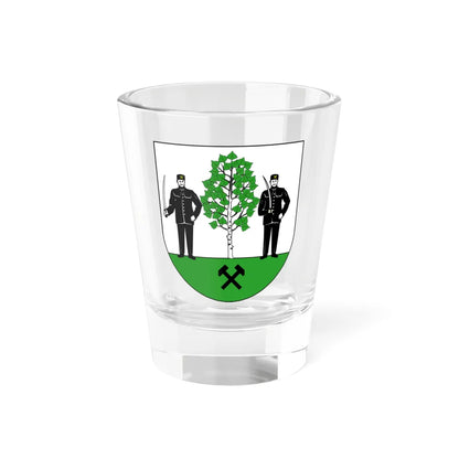 POL Brzeziny Śląskie dzielnica Piekar Śląskich COA (Poland) (Coat of Arms) Shot Glass 1.5oz 1.5oz - Go Mug Yourself