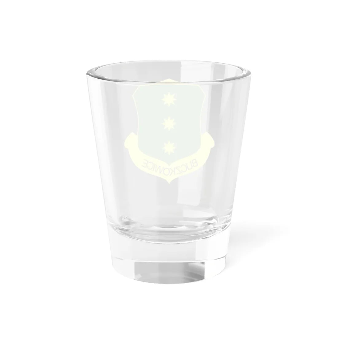 POL Buczkowice COA text (Poland) (Coat of Arms) Shot Glass 1.5oz - Go Mug Yourself