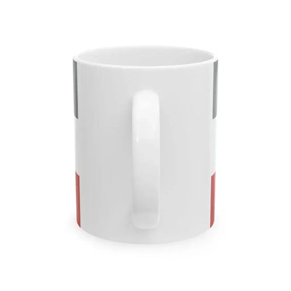 POL Byczyna flag 2002-2016 (Poland) White Coffee Mug - Go Mug Yourself