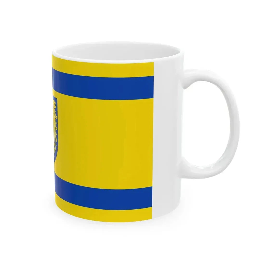 POL Bytom flag (Poland) White Coffee Mug - Go Mug Yourself
