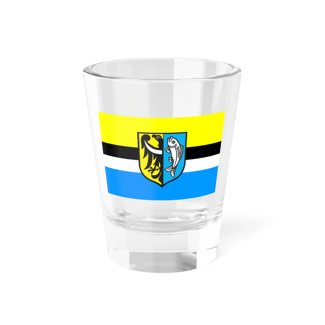 POL Bytom Odrzanski flag (Poland) Shot Glass 1.5oz - Go Mug Yourself