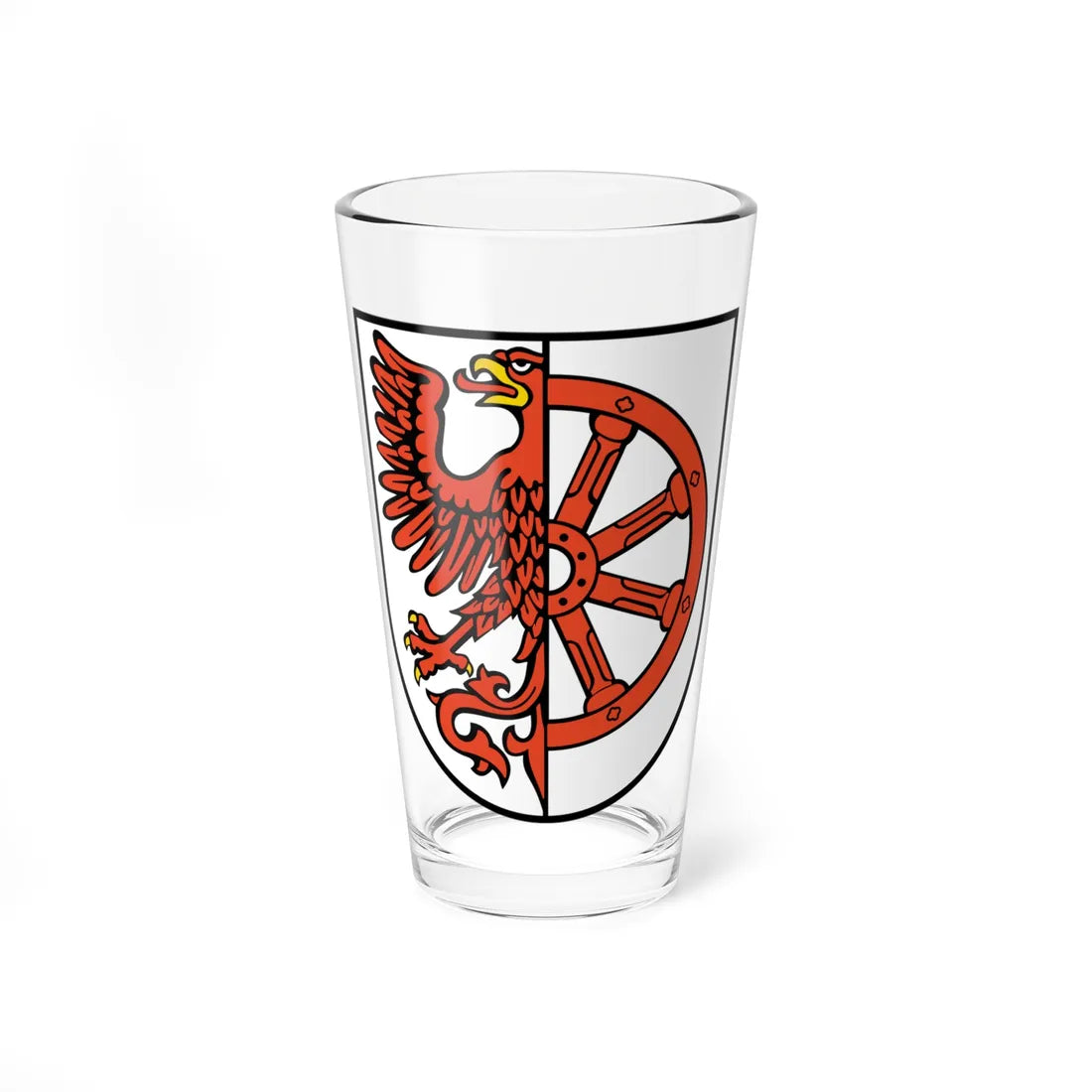 POL Cedynia COA 1 (Poland) (Coat of Arms) Pint Glass 16oz 16oz - Go Mug Yourself
