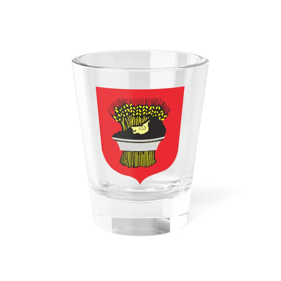 POL Cegłów COA (Poland) (Coat of Arms) Shot Glass 1.5oz 1.5oz - Go Mug Yourself