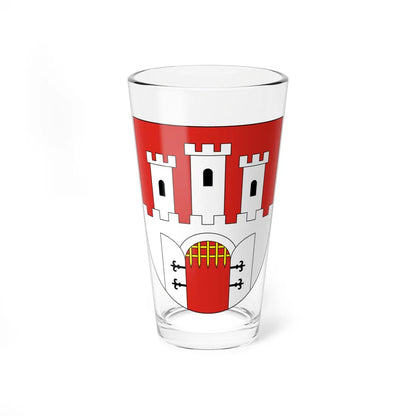 POL Chęciny COA (Poland) (Coat of Arms) Pint Glass 16oz 16oz - Go Mug Yourself