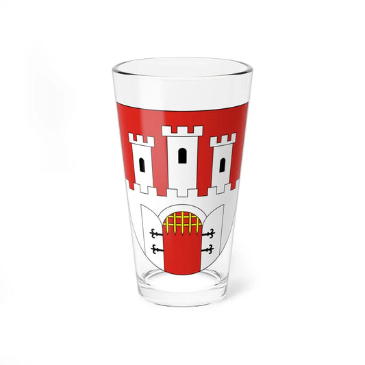 POL Chęciny COA (Poland) (Coat of Arms) Pint Glass 16oz 16oz - Go Mug Yourself