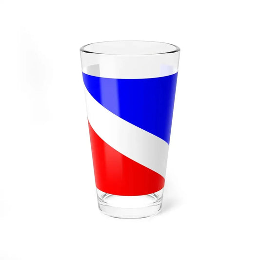POL Chocianow flag (Poland) Pint Glass 16oz 16oz - Go Mug Yourself