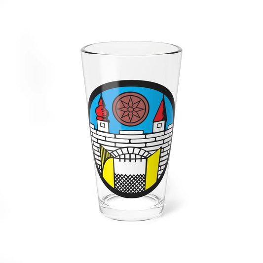 POL Chocianów COA (Poland) (Coat of Arms) Pint Glass 16oz 16oz - Go Mug Yourself