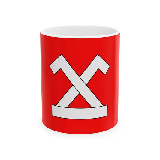 POL Chodecz flag (Poland) White Coffee Mug 11oz - Go Mug Yourself