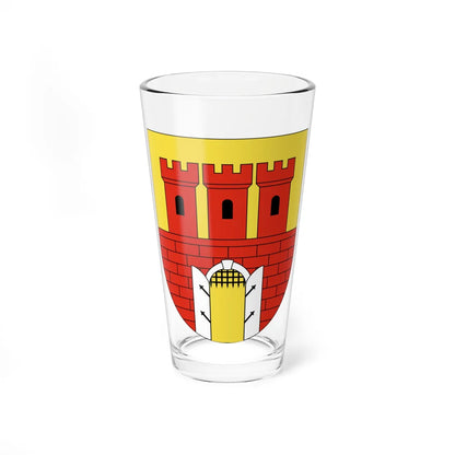 POL Chodzież COA (Poland) (Coat of Arms) Pint Glass 16oz 16oz - Go Mug Yourself