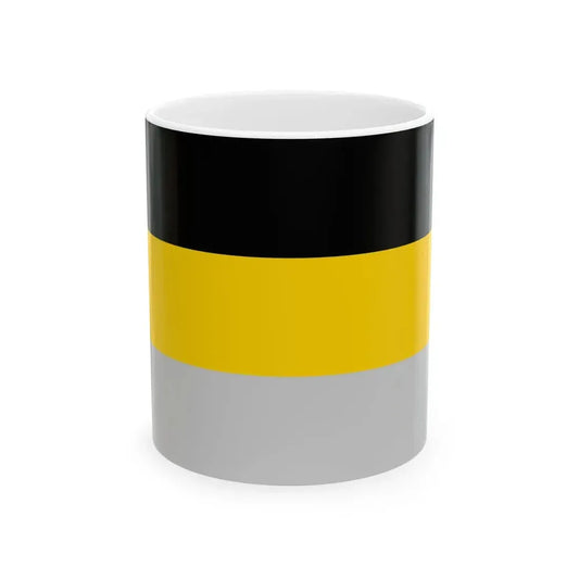 POL Chojnice flag (Poland) White Coffee Mug 11oz - Go Mug Yourself