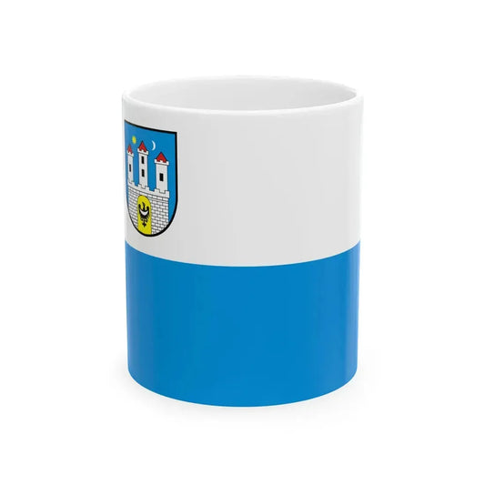 POL Chojnow flag (Poland) White Coffee Mug 11oz - Go Mug Yourself
