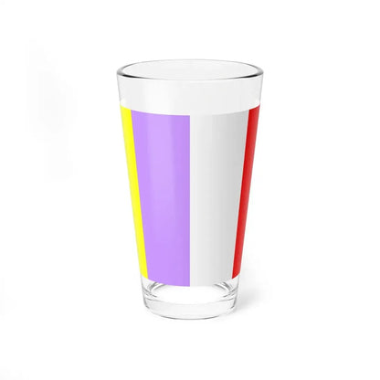 POL Choroszcz flag (Poland) Pint Glass 16oz 16oz - Go Mug Yourself