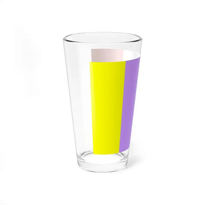 POL Choroszcz flag (Poland) Pint Glass 16oz - Go Mug Yourself