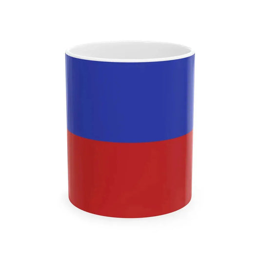 POL Chorzow flag (Poland) White Coffee Mug 11oz - Go Mug Yourself