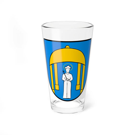 POL Chropaczów COA (Poland) (Coat of Arms) Pint Glass 16oz 16oz - Go Mug Yourself