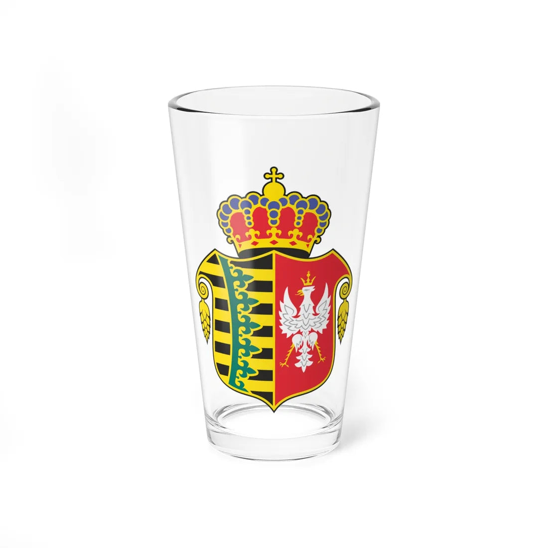 POL Chrzanów COA (Poland) (Coat of Arms) Pint Glass 16oz 16oz - Go Mug Yourself