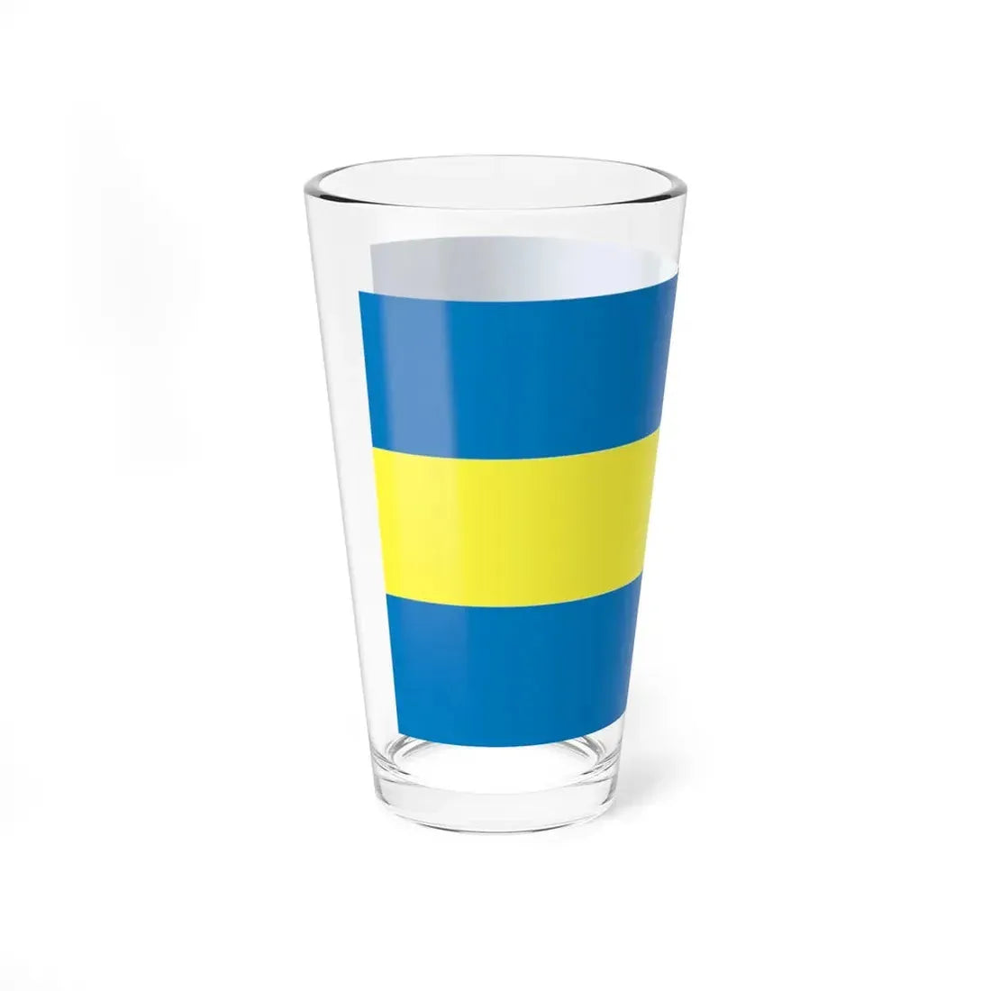 POL Ciechanowiec flag (Poland) Pint Glass 16oz - Go Mug Yourself