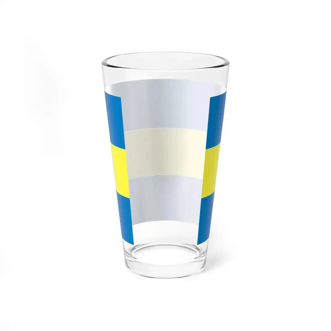 POL Ciechanowiec flag (Poland) Pint Glass 16oz - Go Mug Yourself
