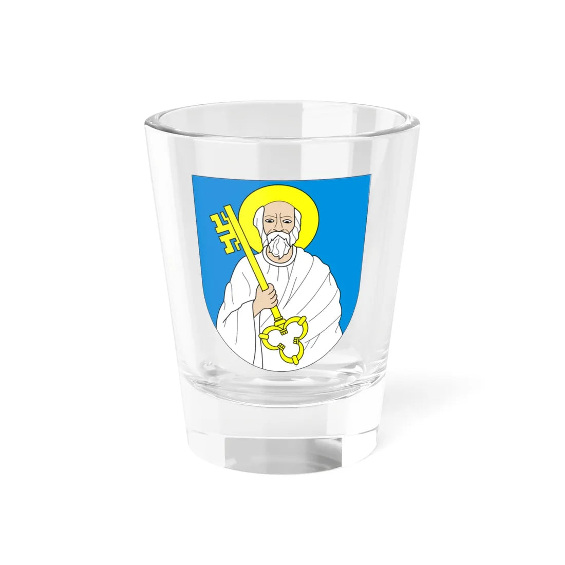 POL Ciechanów COA (Poland) (Coat of Arms) Shot Glass 1.5oz 1.5oz - Go Mug Yourself