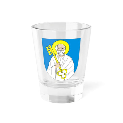 POL Ciechanów COA (Poland) (Coat of Arms) Shot Glass 1.5oz 1.5oz - Go Mug Yourself