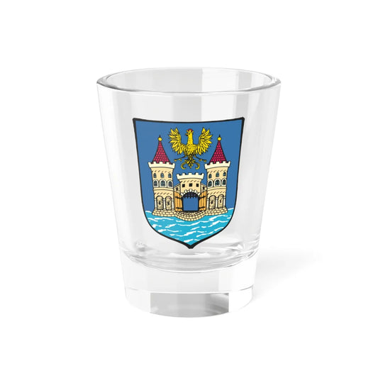POL Cieszyn COA (Poland) (Coat of Arms) Shot Glass 1.5oz 1.5oz - Go Mug Yourself