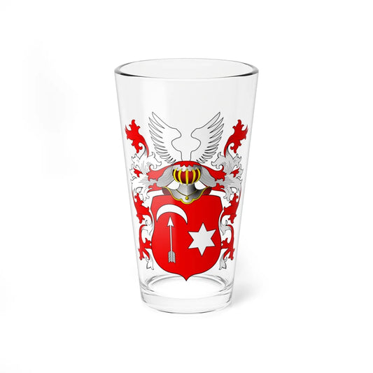 POL COA Adamowicz alt (Poland) (Coat of Arms) Pint Glass 16oz 16oz - Go Mug Yourself