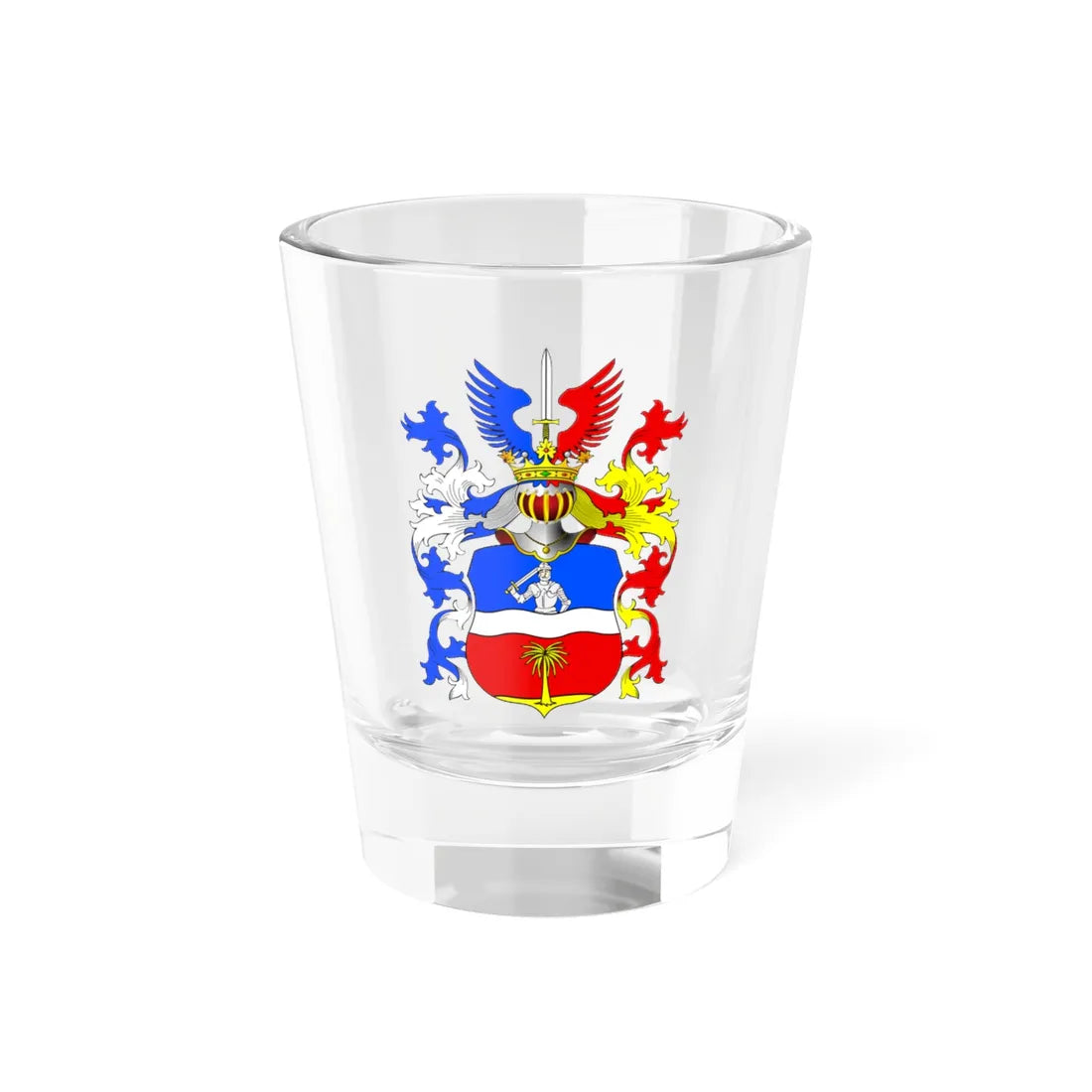 POL COA Adamowicz II (Poland) (Coat of Arms) Shot Glass 1.5oz 1.5oz - Go Mug Yourself