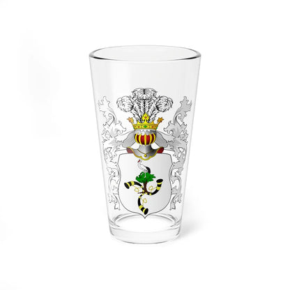 POL COA Adamowicz III (Poland) (Coat of Arms) Pint Glass 16oz 16oz - Go Mug Yourself