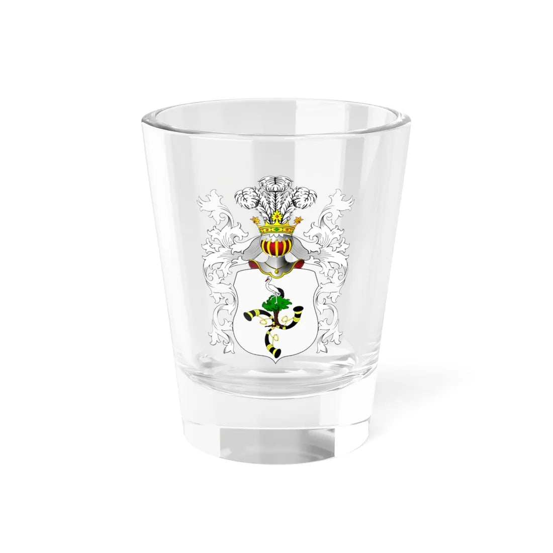 POL COA Adamowicz III (Poland) (Coat of Arms) Shot Glass 1.5oz 1.5oz - Go Mug Yourself