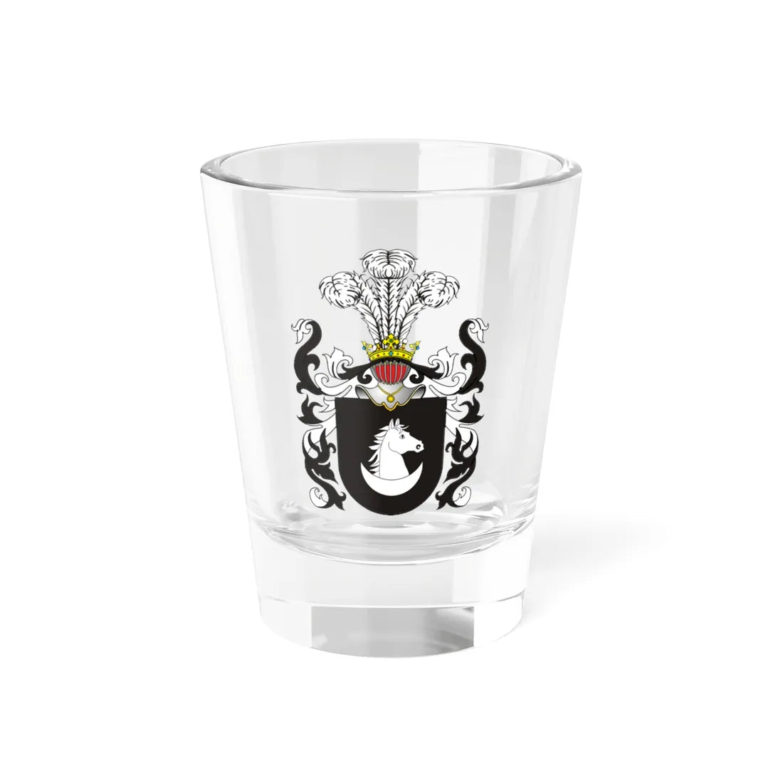 POL COA Alabanda (Poland) (Coat of Arms) Shot Glass 1.5oz 1.5oz - Go Mug Yourself