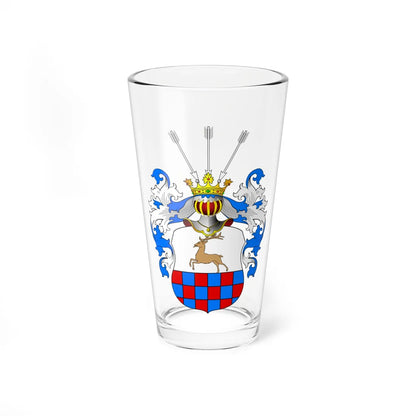 POL COA Arcemberski (Poland) (Coat of Arms) Pint Glass 16oz 16oz - Go Mug Yourself