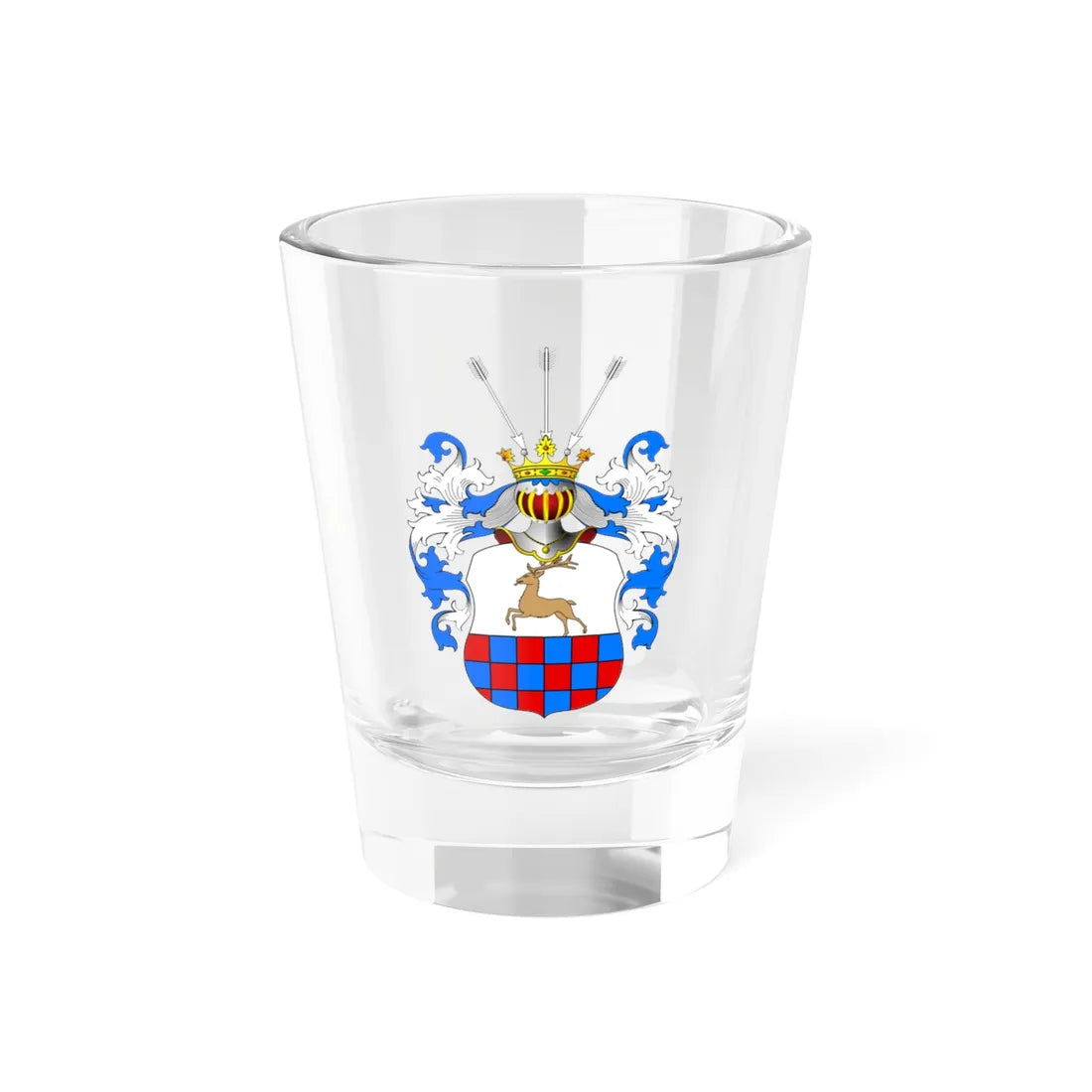 POL COA Arcemberski (Poland) (Coat of Arms) Shot Glass 1.5oz 1.5oz - Go Mug Yourself