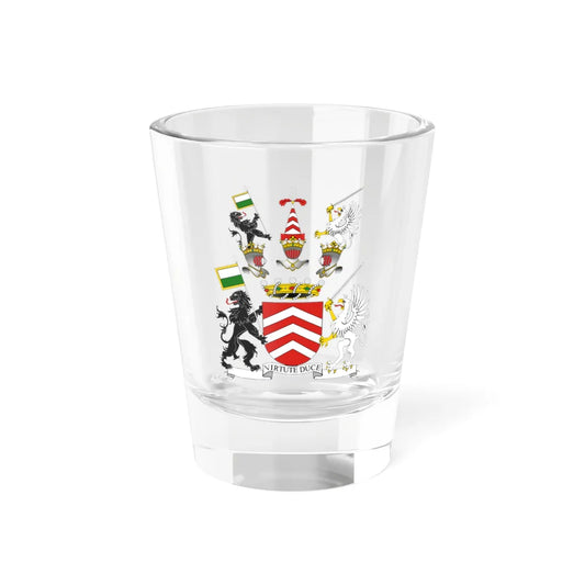 POL COA Asch (Russia) (Coat of Arms) Shot Glass 1.5oz 1.5oz - Go Mug Yourself