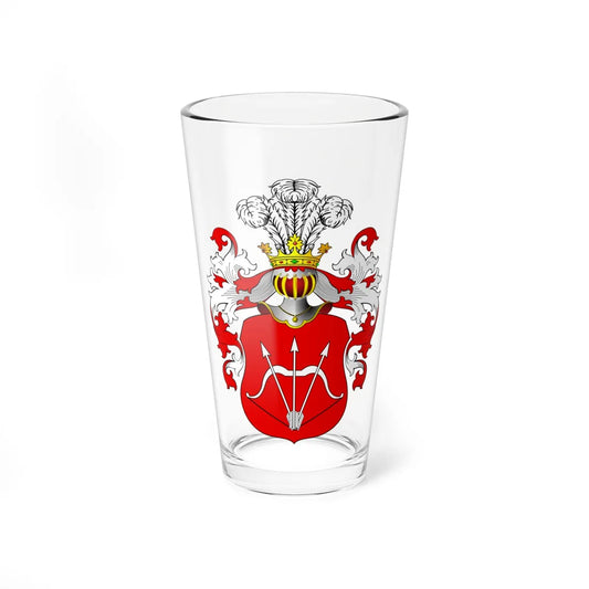 POL COA Assanowicz II (Poland) (Coat of Arms) Pint Glass 16oz 16oz - Go Mug Yourself
