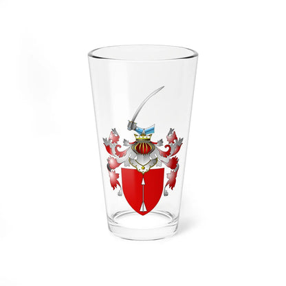 POL COA Azulewicz (Poland) (Coat of Arms) Pint Glass 16oz 16oz - Go Mug Yourself