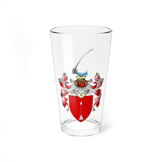 POL COA Azulewicz (Poland) (Coat of Arms) Pint Glass 16oz 16oz - Go Mug Yourself